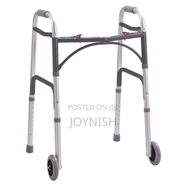 Foldable Walking Frame With Wheels - main view