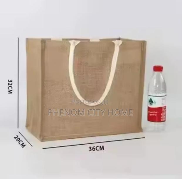 Linen Shopping Jute Bags a Available - thumbnail 4