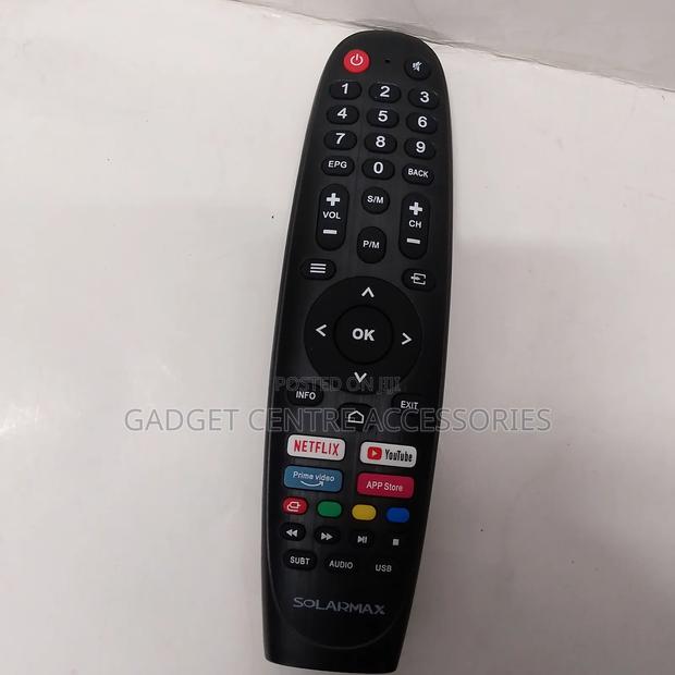 New Replacement Remote For Solarmax Smart Tv - main view