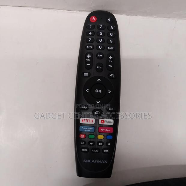 Solarmax Smart Tv Remote With Audio Button