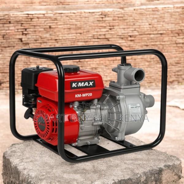 Portable K-Max 2-Inch 7hp Petrol Pump With Cast Iron Volute Easy Start