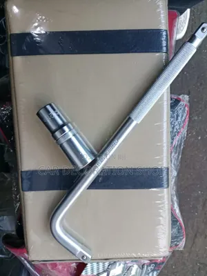 2in1 Chrome Vanadium Socket 21mm Complete With L Handle