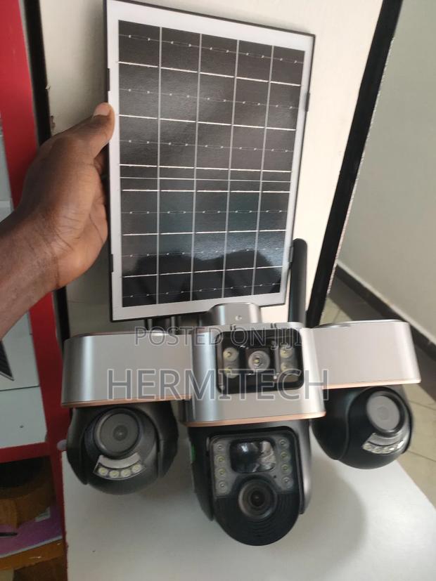 Triple Lens 4g Solar Powered With All Lense PTZ - main view
