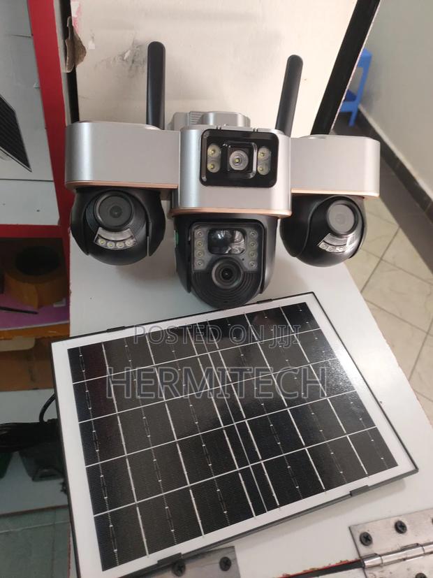 Triple Lens 4g Solar Powered With All Lense PTZ - thumbnail 3