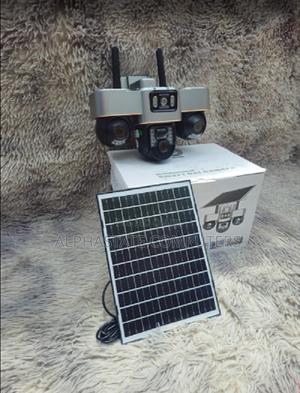 Solar Powered 4g Smart PTZ CCTV Camera Triple Lens Camera - thumbnail 2