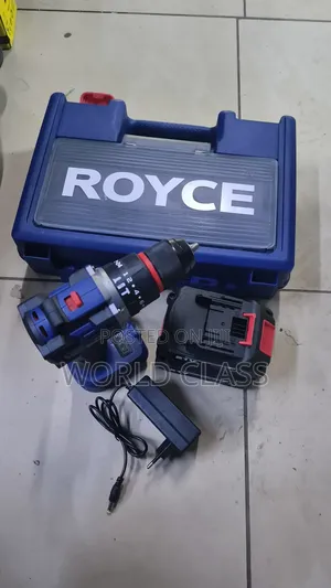 Industrial 21v Brushless Drill Set Royce
