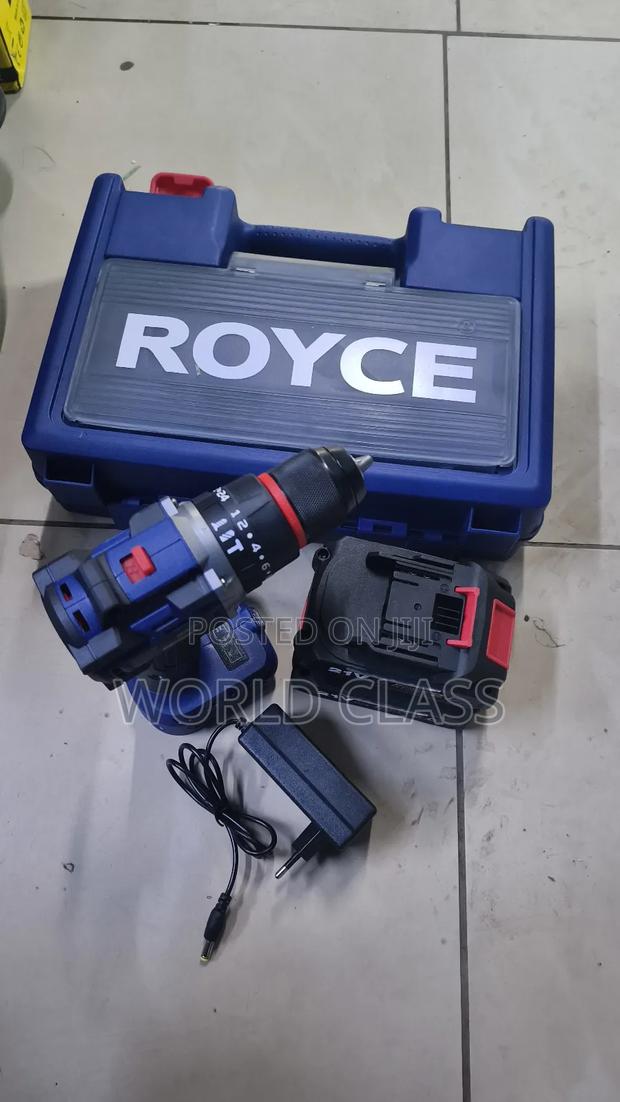 Industrial 21v Brushless Drill Set Royce - main view