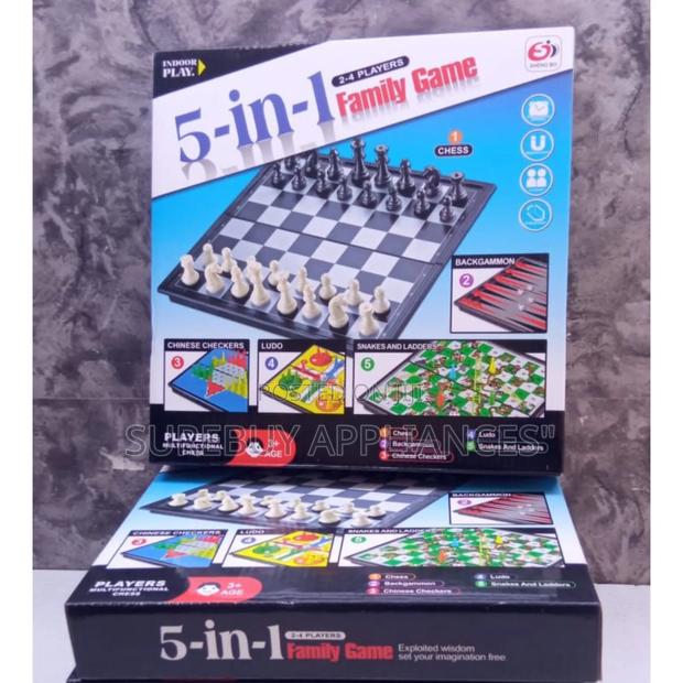 Board Game,5 in 1 Board Game - main view