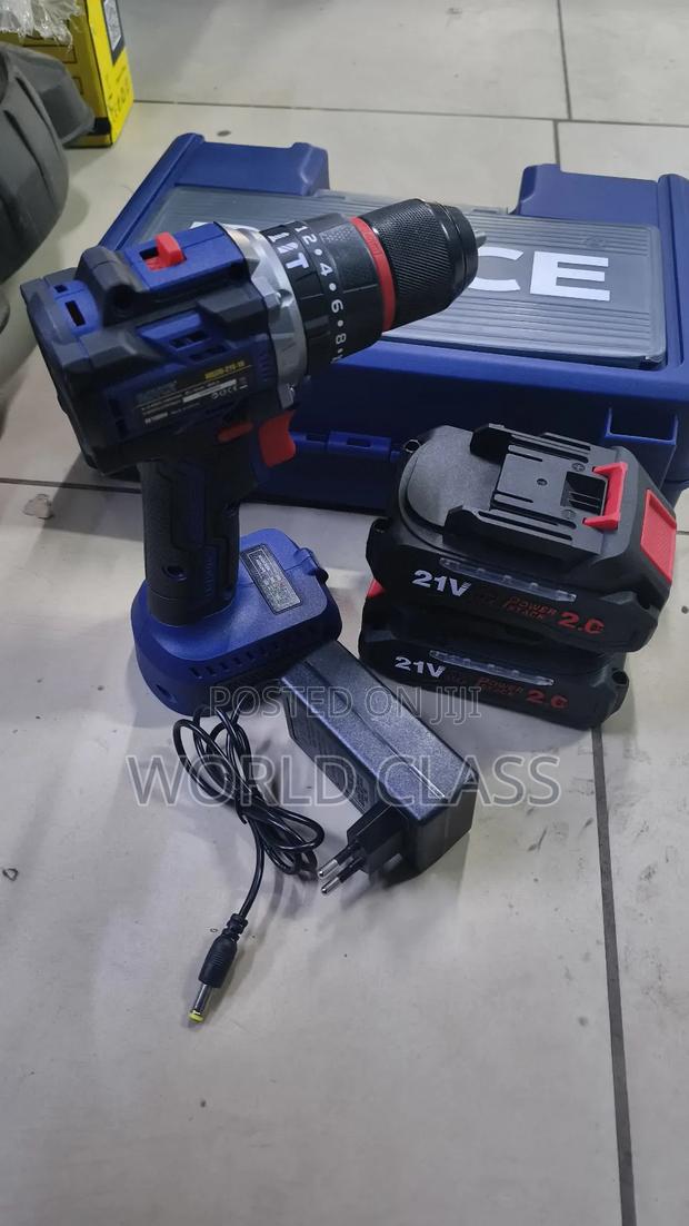 Heavy Duty Royce Cordless Drill 21v Brushless With Hammer - main view