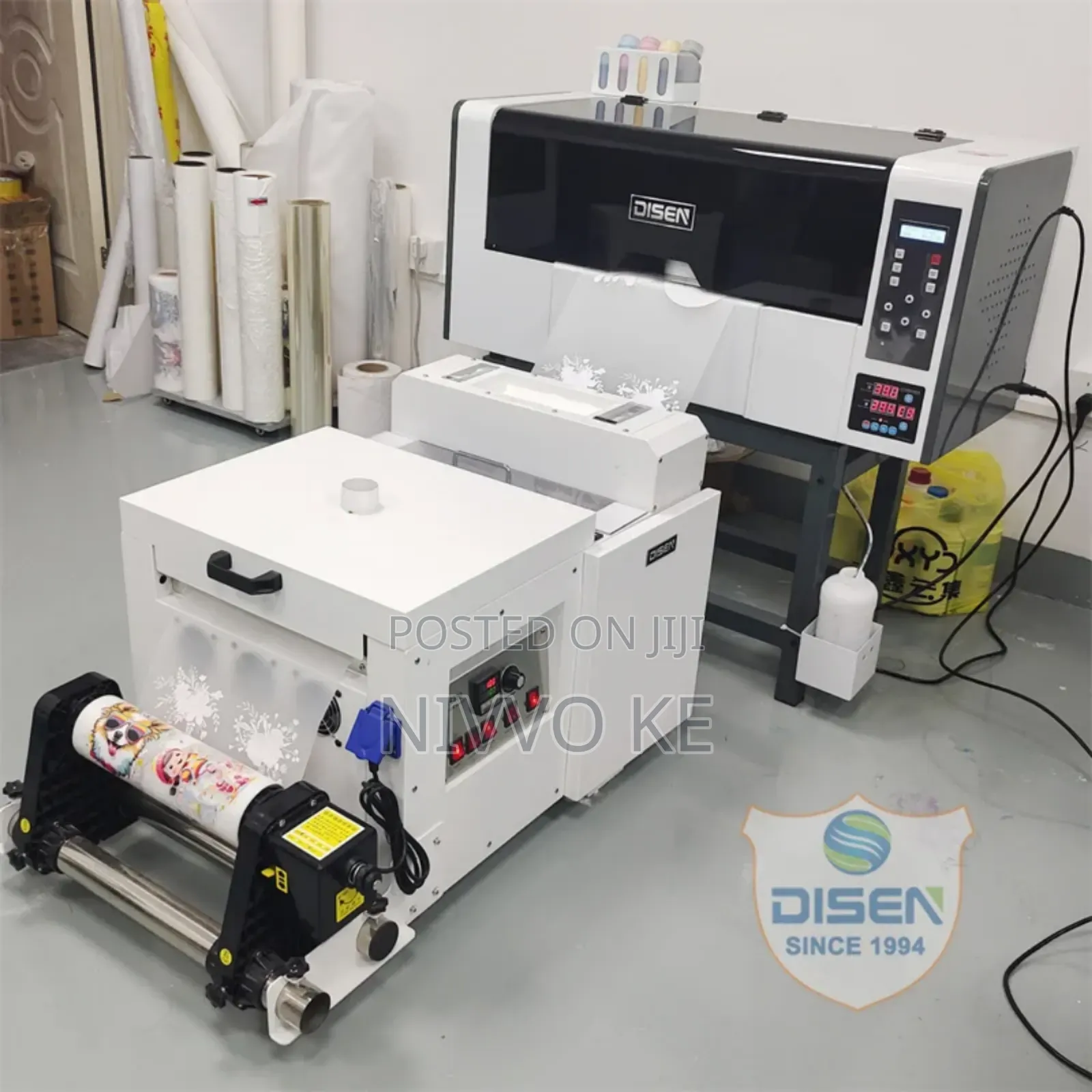 30cm DTF Printer Equipped With Two Xp600 Printheads