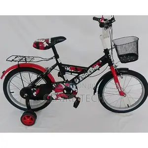 Size 20 Kids Bicycle With Training Wheels, Basket