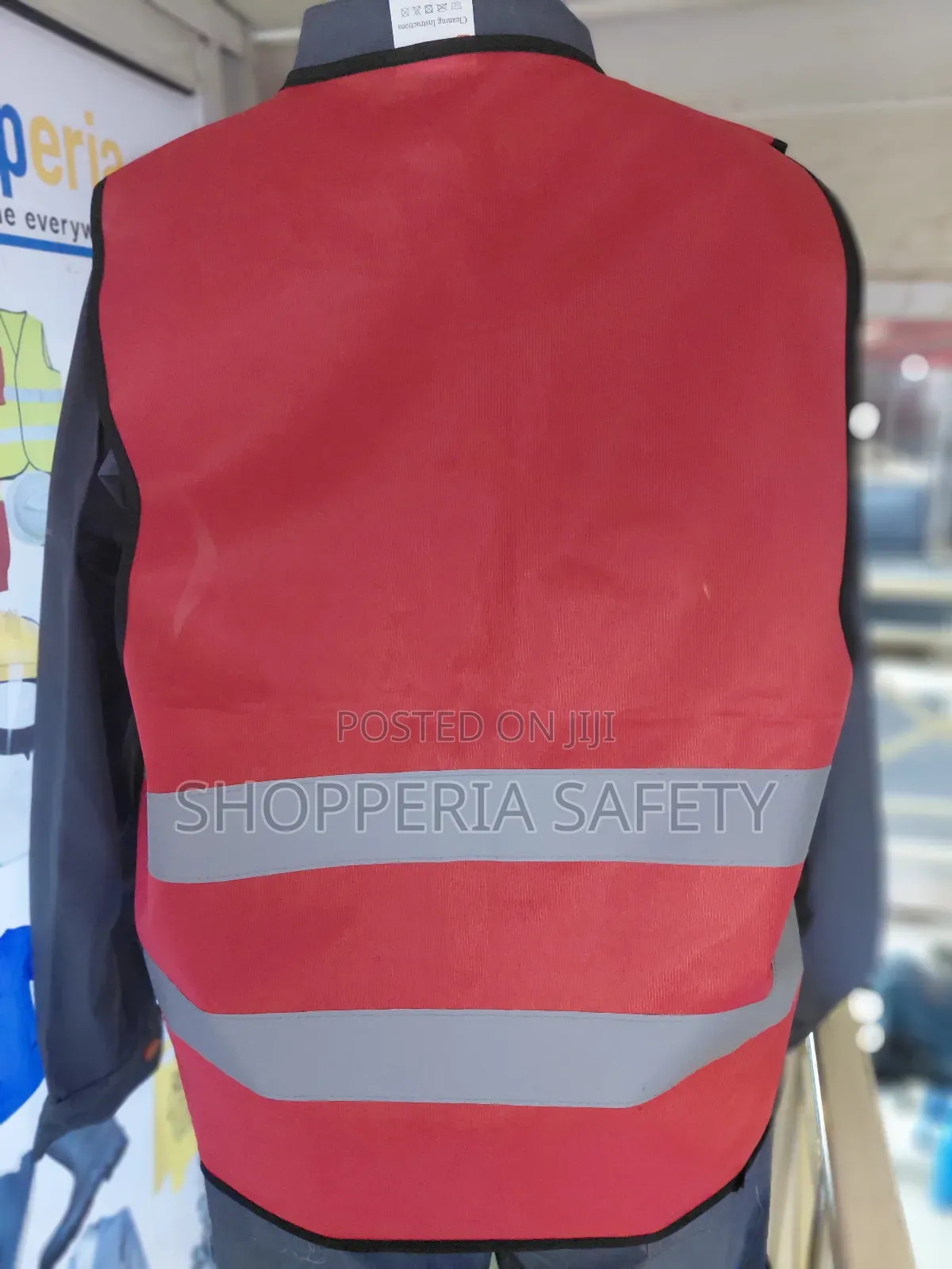 Red Generic Reflector With Zip