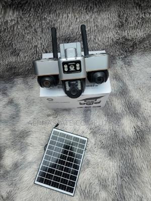 4g Solar Powered Triple Lens Camera PTZ Camera With Night Vision - thumbnail 2