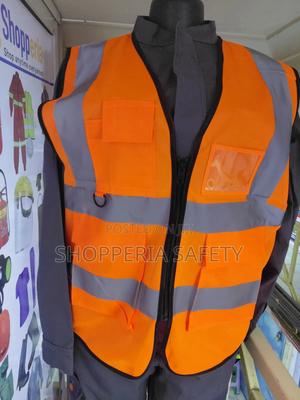 Orange Reflectors With Pockets - thumbnail 2