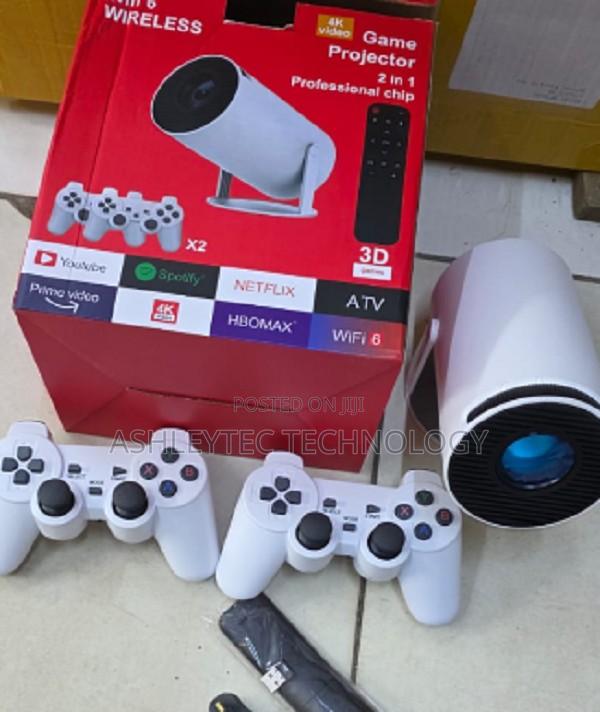Hy300 Pro Gaming Projector 2 in 1 Android Plus Gaming Console - thumbnail 2