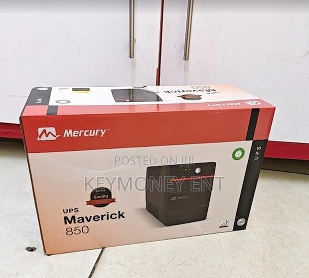 Mercury Maverick 850 Ups 510w 2x Universal Socket 9ah Battery Uk Power