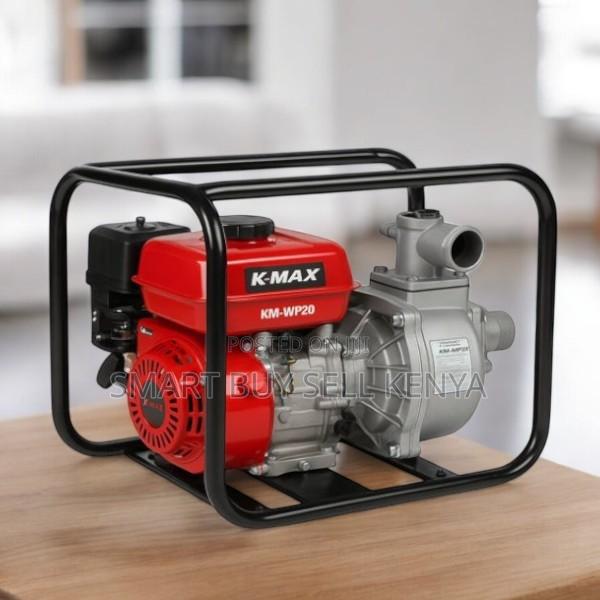 K-Max 2 Inch 7hp Water Pump Portable Steel Cage Andlow Maintenance