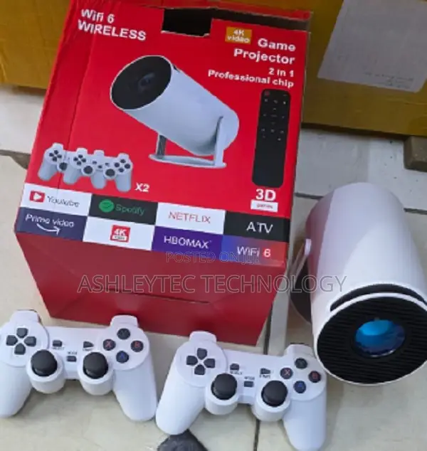 Hy300 Pro Plus Game Console Android Mini Projector Home Theater