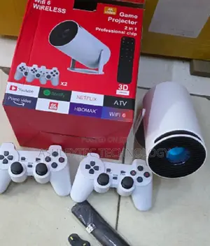 Smart Android Mini Projector Hy300 Pro Mini Home Theater Game Console
