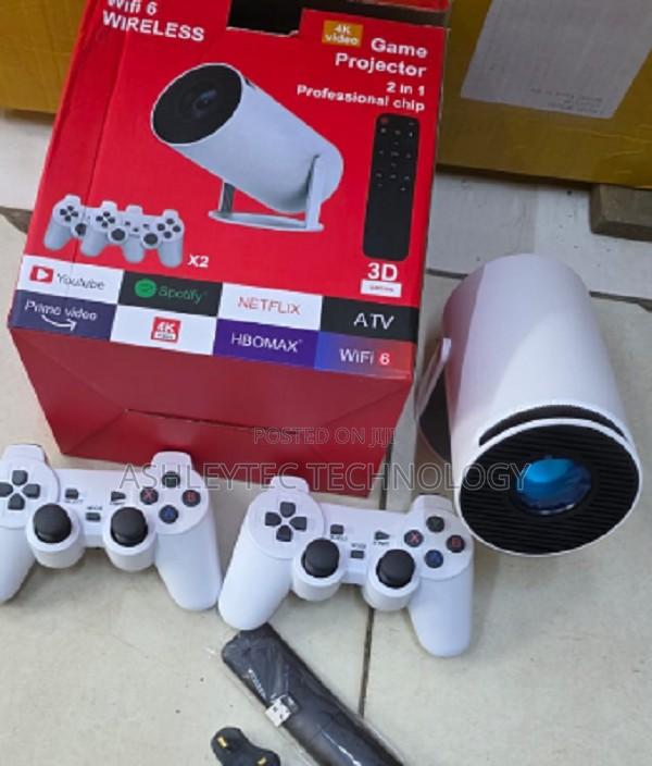Smart Android Mini Projector Hy300 Pro Mini Home Theater Game Console - thumbnail 2