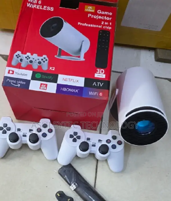 Smart Android Mini Projector Hy300 Pro Mini Home Theater Game Console