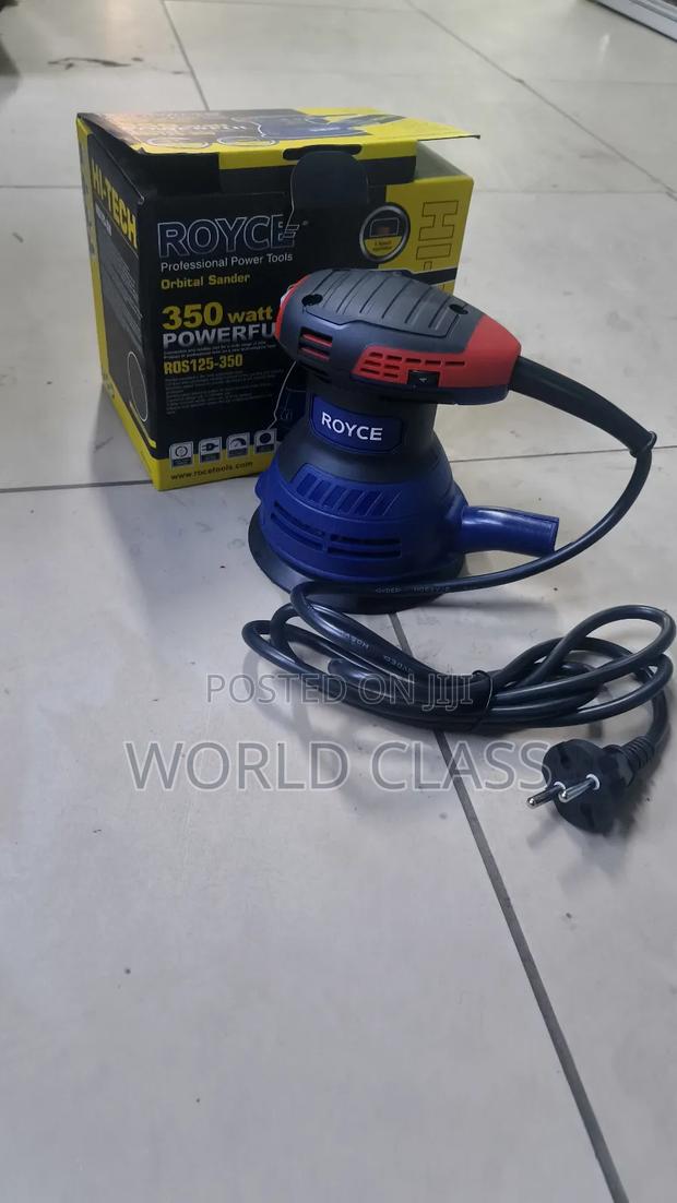 Brand New Royce Orbital Sander 350w With Adhesive Disc Attachment