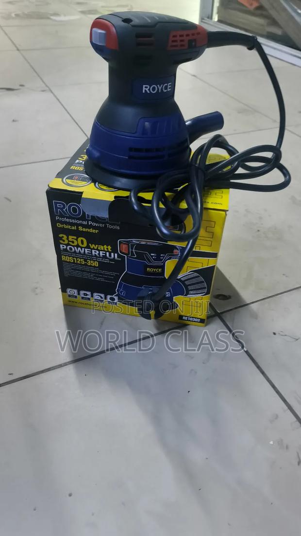 Brand New Royce Orbital Sander 350w With Adhesive Disc Attachment - thumbnail 2