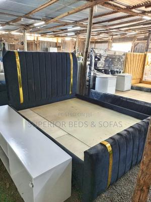 Luxury Velvet Bed Size 5 by 6 - thumbnail 2