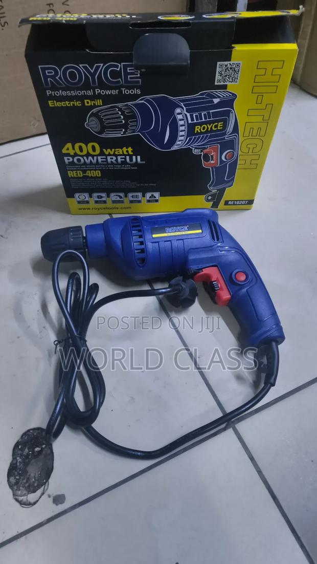 Powerful 400w Royce Electric Drill - main view