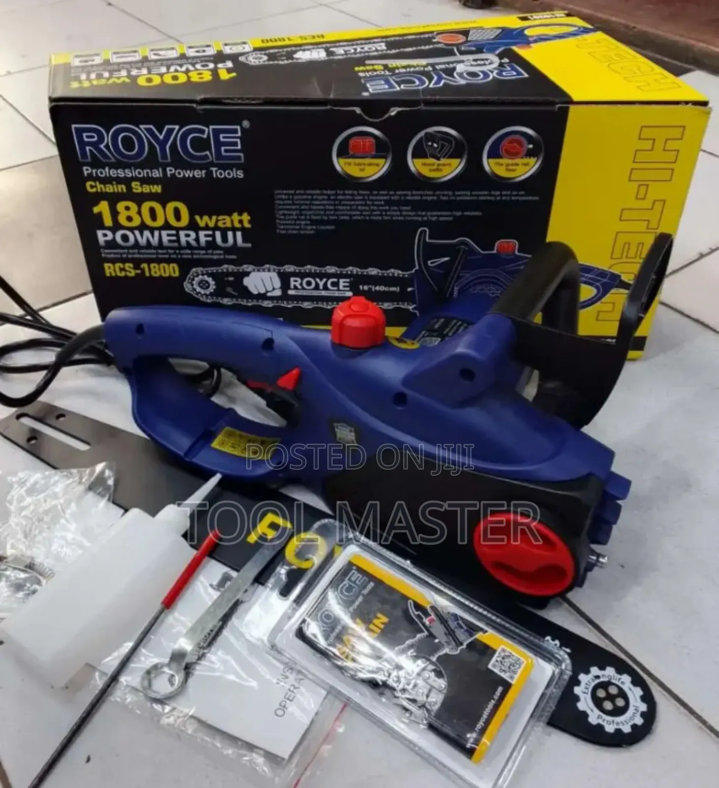 16" Electric Royce Chainsaw/1800watts Chainsaw