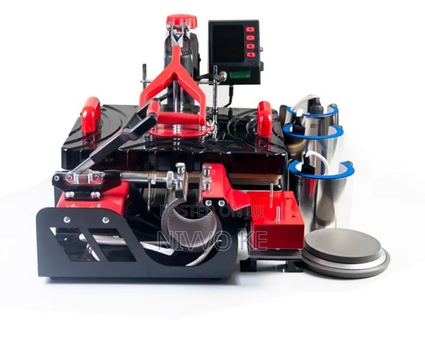 8-in-1 Heat Press Machine With Multiple Attachments - main view