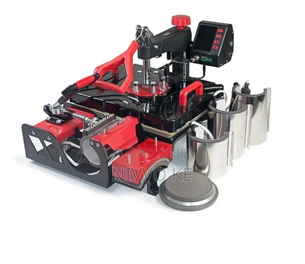 8-in-1 Heat Press Machine With Multiple Attachments - thumbnail 3