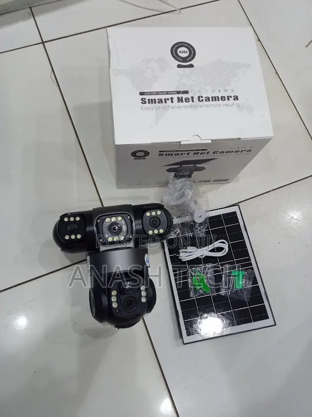 Vts28 4g Triple Lens Solar PTZ Camera With Clear Night Vision
