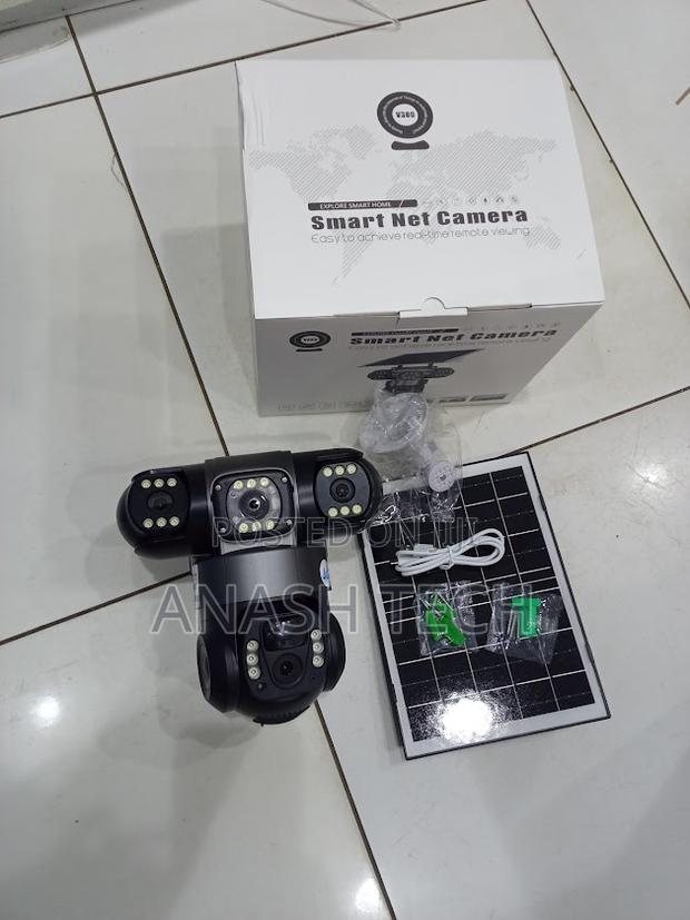 Vts28 4g Triple Lens Solar PTZ Camera With Clear Night Vision