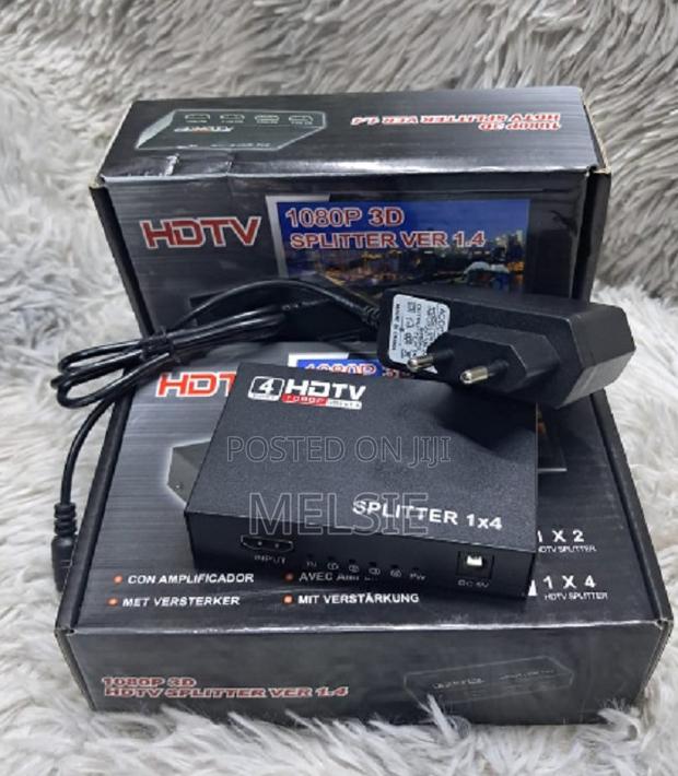 Durable Compact Design Hdmi Splitter 1*4 - Full Hd - main view