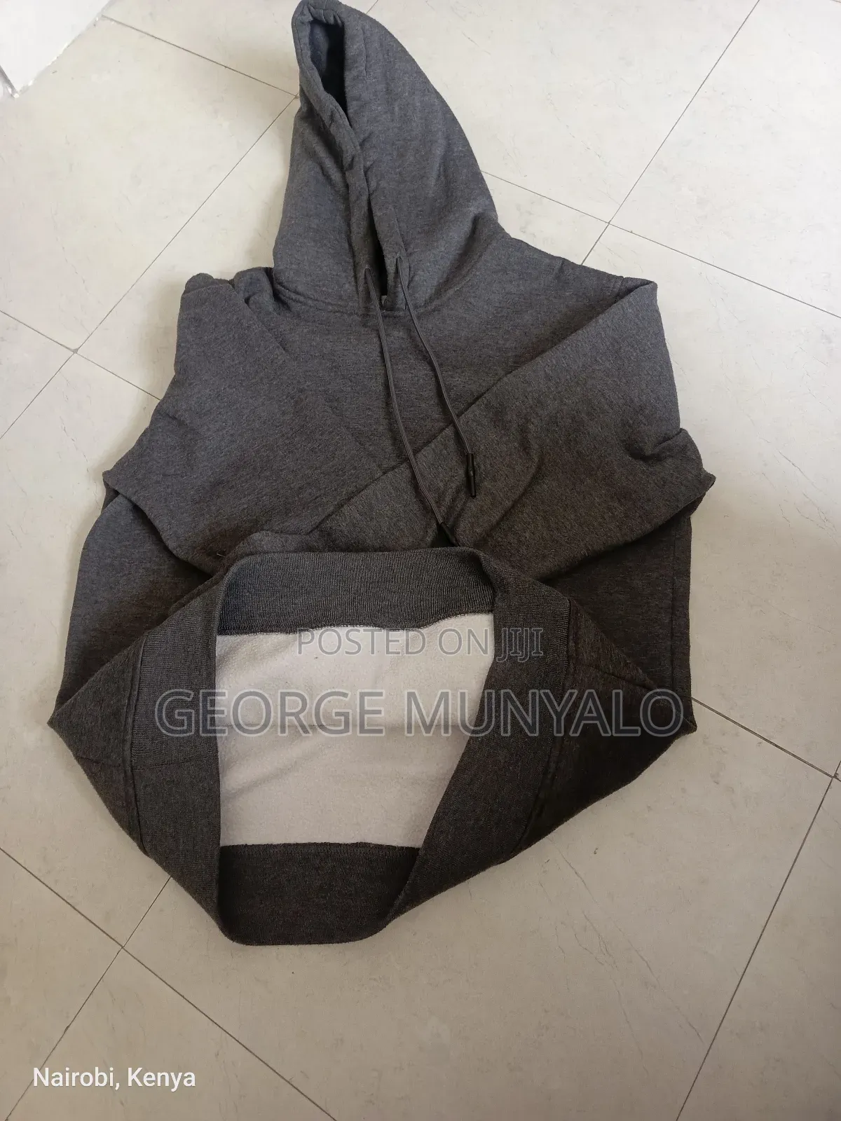 Solid-color Hoodie