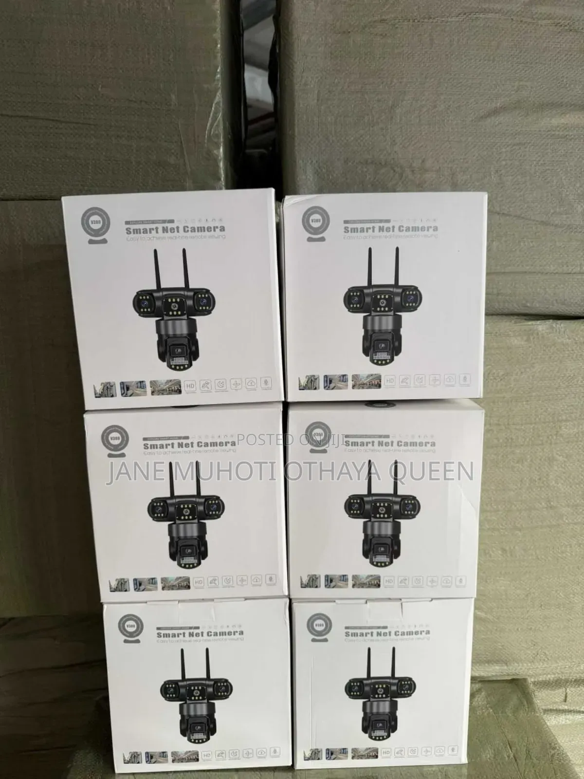 Tz3 Solar Triple (3 Lens) Camera