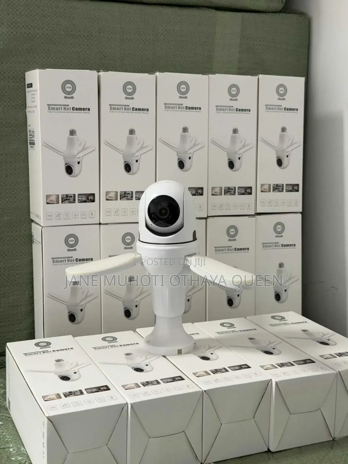 E27-3 Fan Bulb Camera