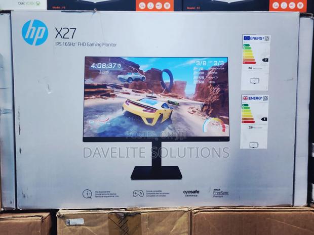 Hp X27 Gaming Monitor, 165hz