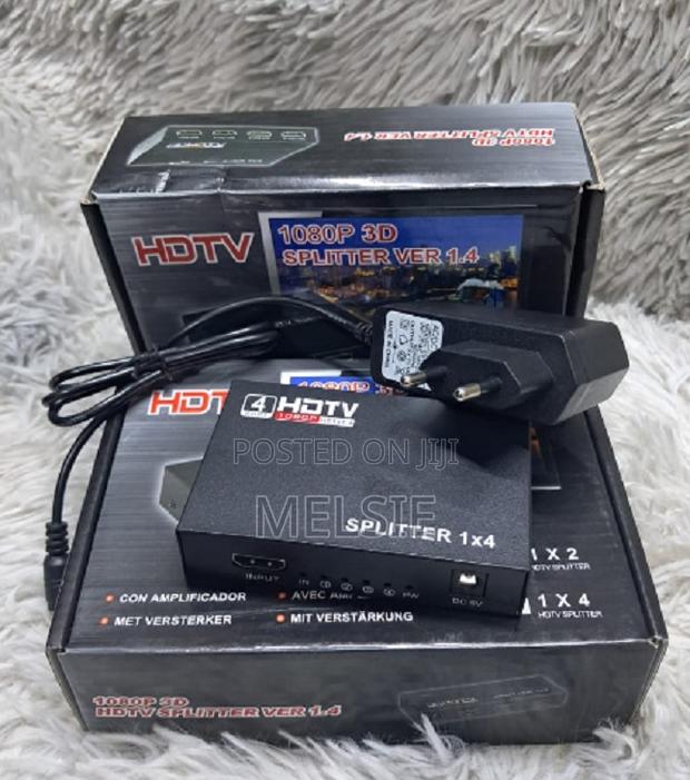 .Hdmi 1 in 4 Out Splitter Powerful and Versatile Device