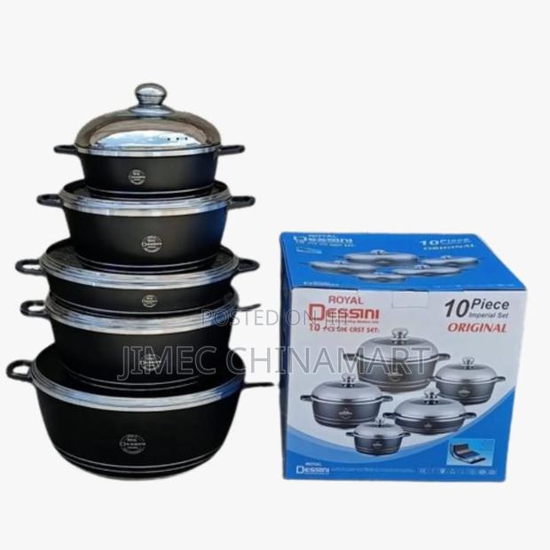 10-Piece Die-Cast Desini Cookware Set