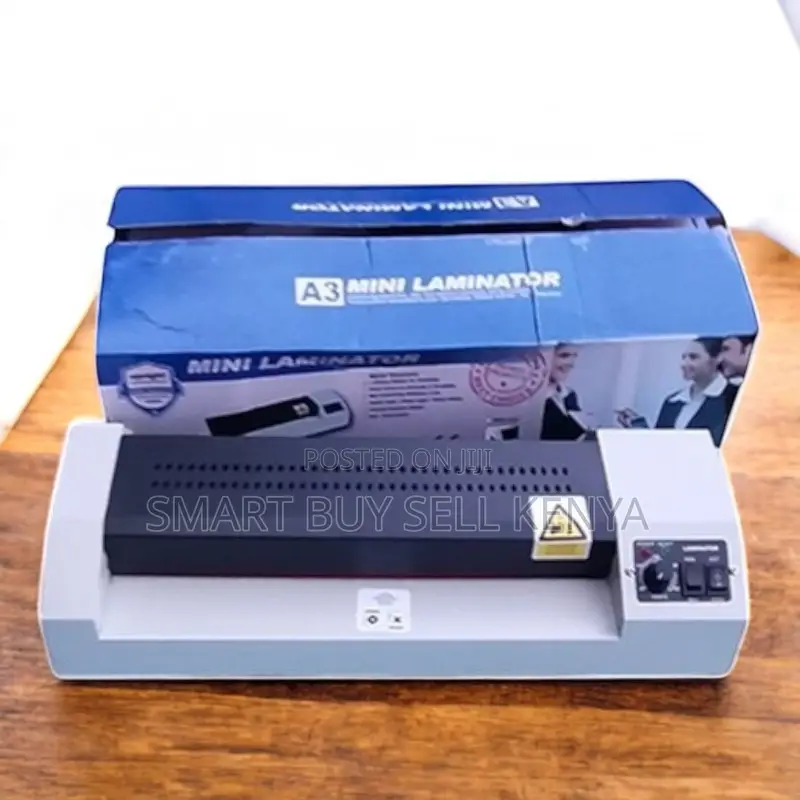 A3 A4 Laminator Machine With Temperature Control Knob System