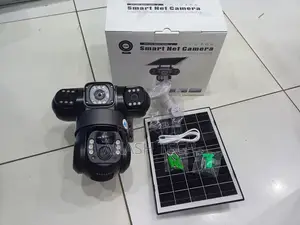 V380 Pro 12mp 4g Triple Lens Solar Vts28 With Color Night Vision