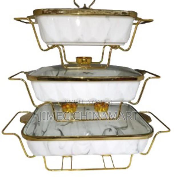 3pcs Chaffing Dishes Set - main view