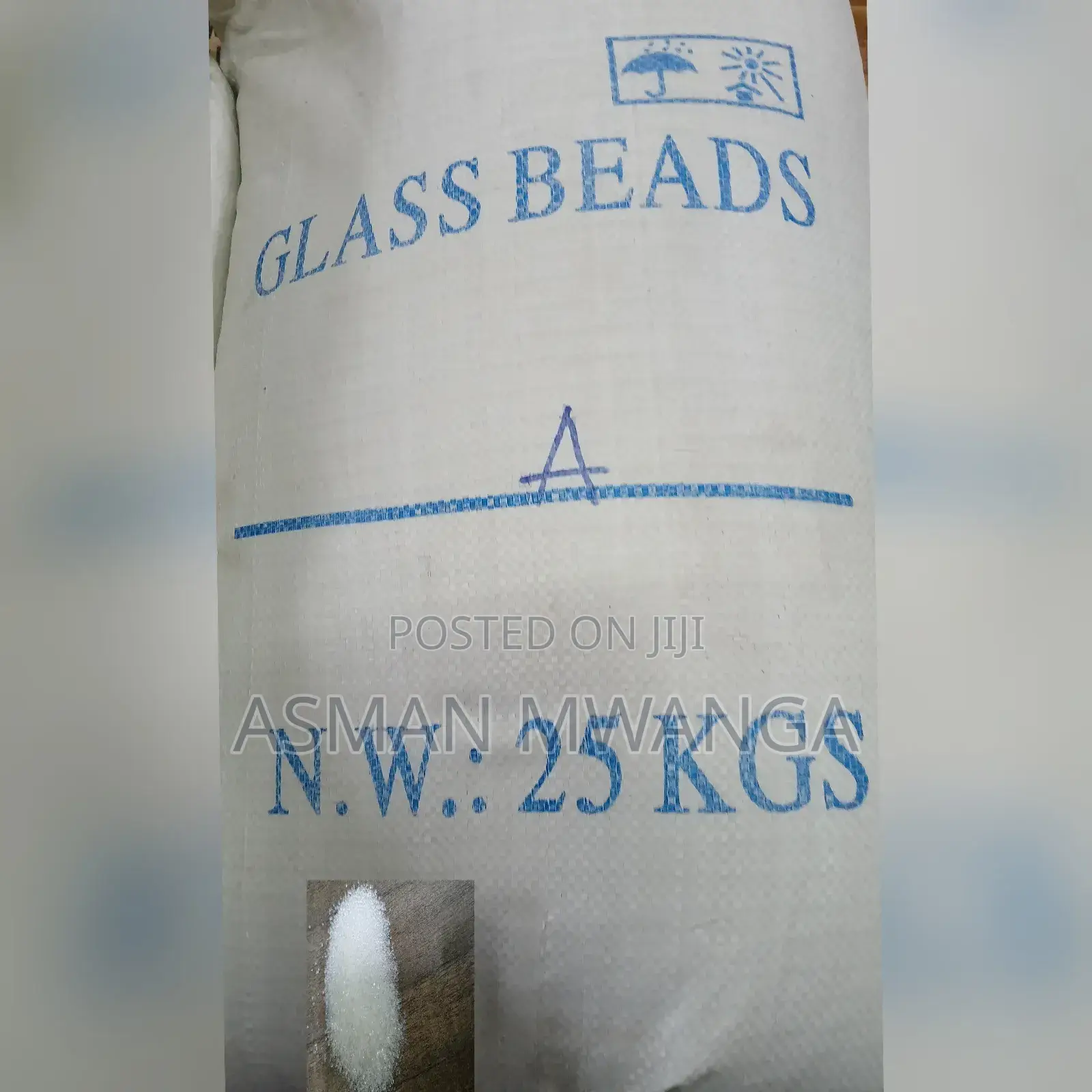 Road Painting Glass Beads