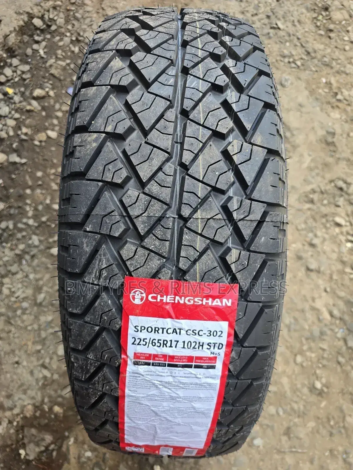 225 /65 R17 Chengshan Tyres (Sportcat) All Terrein.