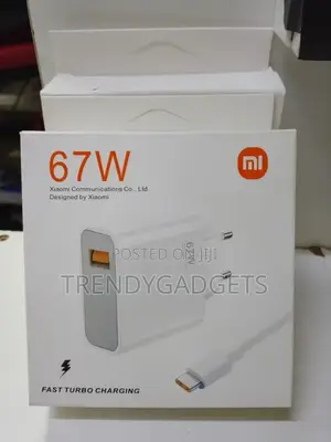 67w Xiaomi Fast Charging Combo for Phones Tablets