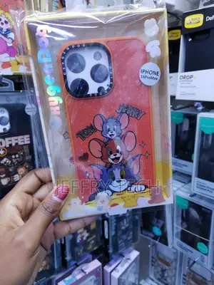 Coverly for iPhone 16 Pro Max Tom and Jerry Cartoon Case