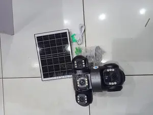 V380 Pro 6mp 4g Solar Triple Lens PTZ Camera With Pir Detection