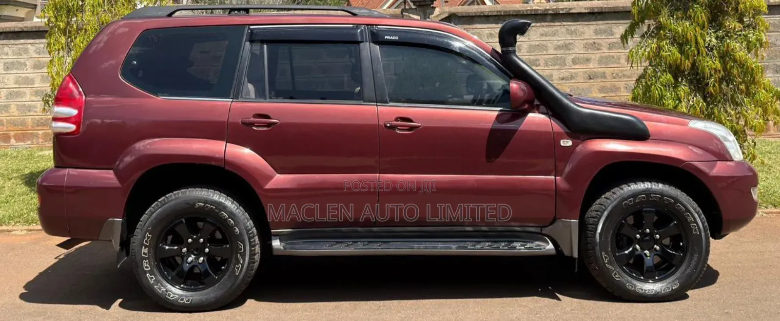 Toyota Land Cruiser Prado 2006 Maroon